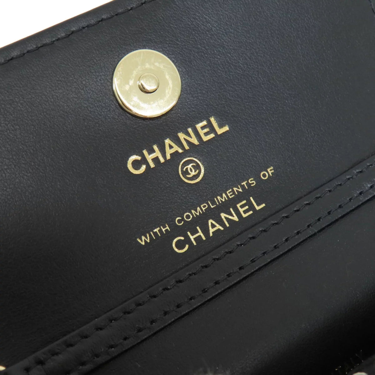 Pre-Owned Chanel Chain Shoulder Coco Mark Bag Cotton Women's CHANEL (Good)