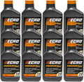 12 Pack of Echo PowerBlend Gold 2-Stroke Engine Oil 6.4 oz Bottle 50:1 Mix for 2.5 Gallons 6450025S-12PK