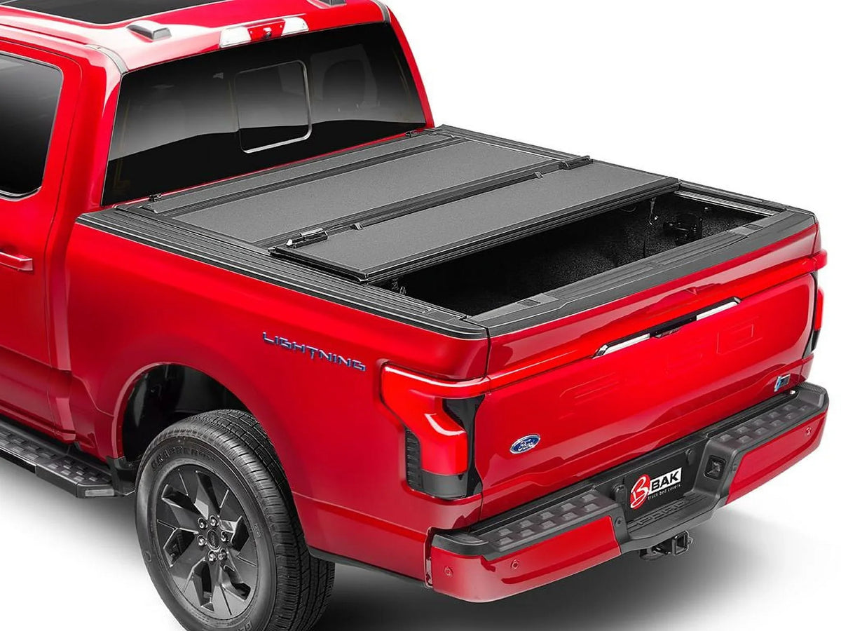 BAK by RealTruck BAKFlip MX4 Hard Folding Truck Bed Tonneau Protection | 448332 | Compatible with 2019 - 2023 Ford Ranger 5' 1" Bed (61")