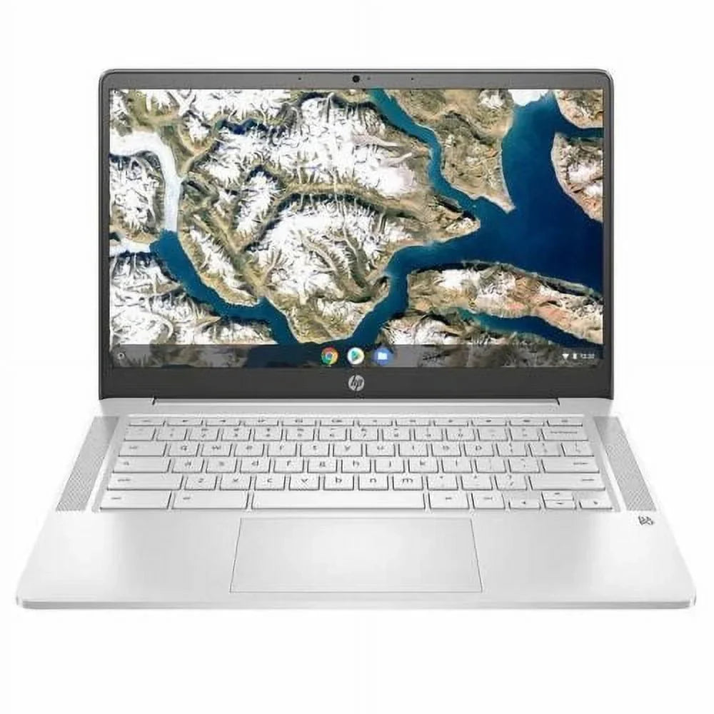 HP 14" Chromebook Laptop Bundle - Intel Celeron - 1080p - Bonus Sleeve & Wireless Mouse Notebook PC
