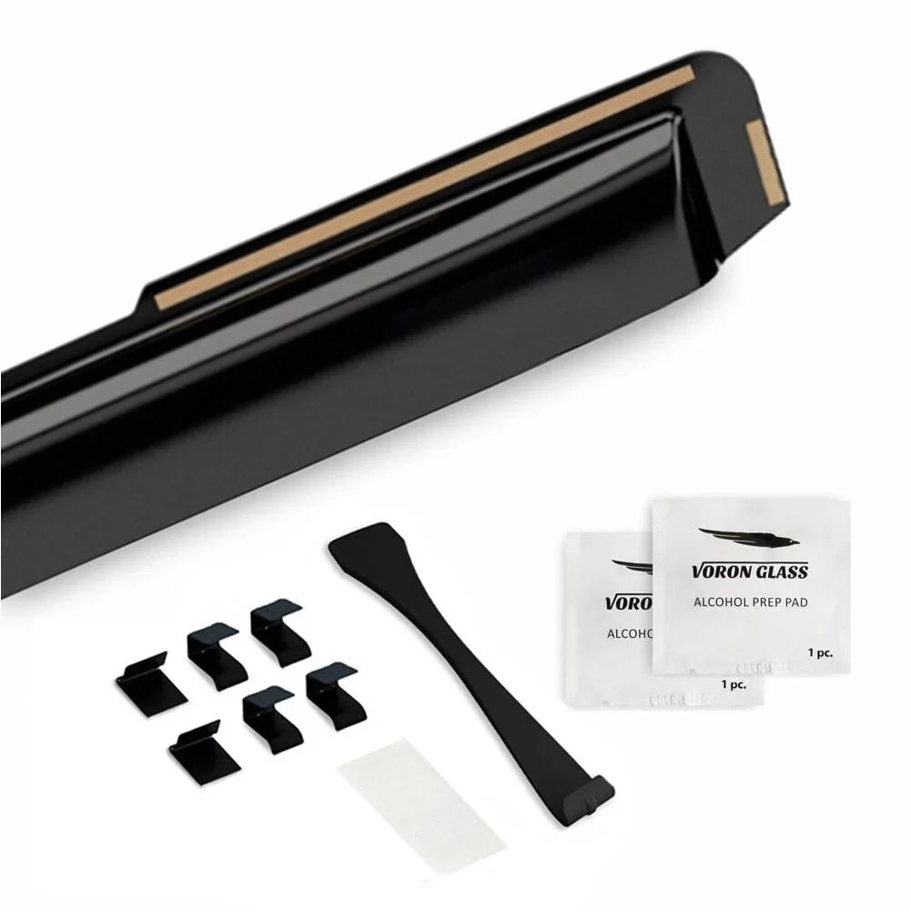 Voron Glass in-Channel Extra Resilient Rain Guards for Honda Civic 2016-2021 Sedan, Window Deflectors, Vent Window Visors, 4 Pieces - 200508