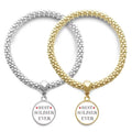 Best soldier ever Quote Profession Lover Bracelet Bangle Pendant Jewelry Couple Chain