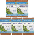 Auromere Ayurvedic Bar Soap, Tulsi Neem - Eco Friendly, Handmade, Vegan, Cruelty Free, Natural, Non Gmo (2.75 Oz), 5 Pack.