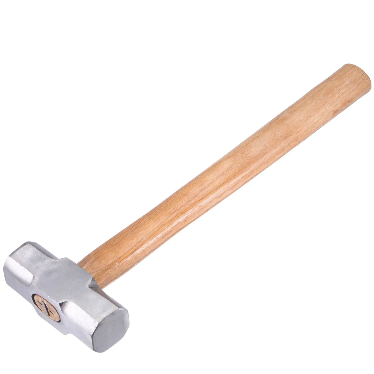 Uxcell 1070g Sledge Hammer 12.2" Plank Handle Engineer Hammer with Forged Steel Head for Home Industry Plank