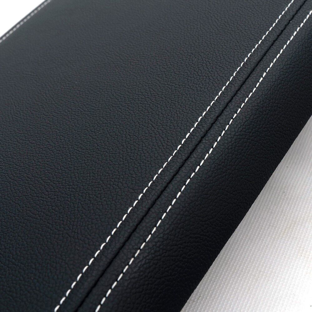 Teledu Center Console Arm Rest Lid Shield Fit For F150 2009-2014 Ford F-150 Black New