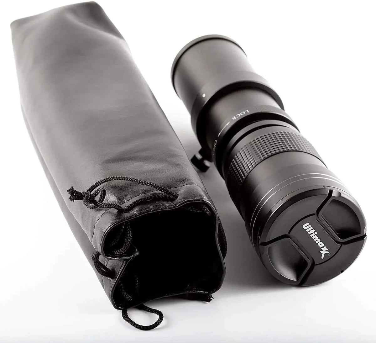 Ultimaxx 420-800mm f/8.3-16 Super HD Manual Telephoto Zoom T-Mount Lens Kit for Nikon F-Mount D6, D5, D4, D850, D810, D800, D780, D750, D610, D600, D7500, D7200, D5600, D5500, D5300, D3500 and D3400 D