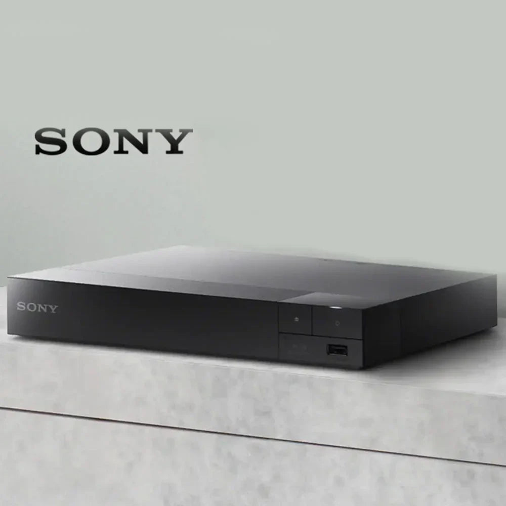 Sony BDPBX370 Streaming Disc Player with WiFi Bundle with Deco Gear 6FT Universal 4K HDMI 2.0 Cable with 28AWG Pure Copper Conductors and Microfiber Cleaning Cloth