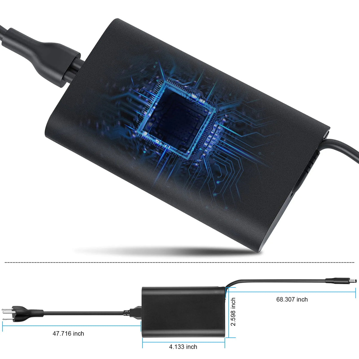 65W AC Adapter Laptop Charger for Dell Inspiron 15-5565 5567 5568 7558 7568 7569