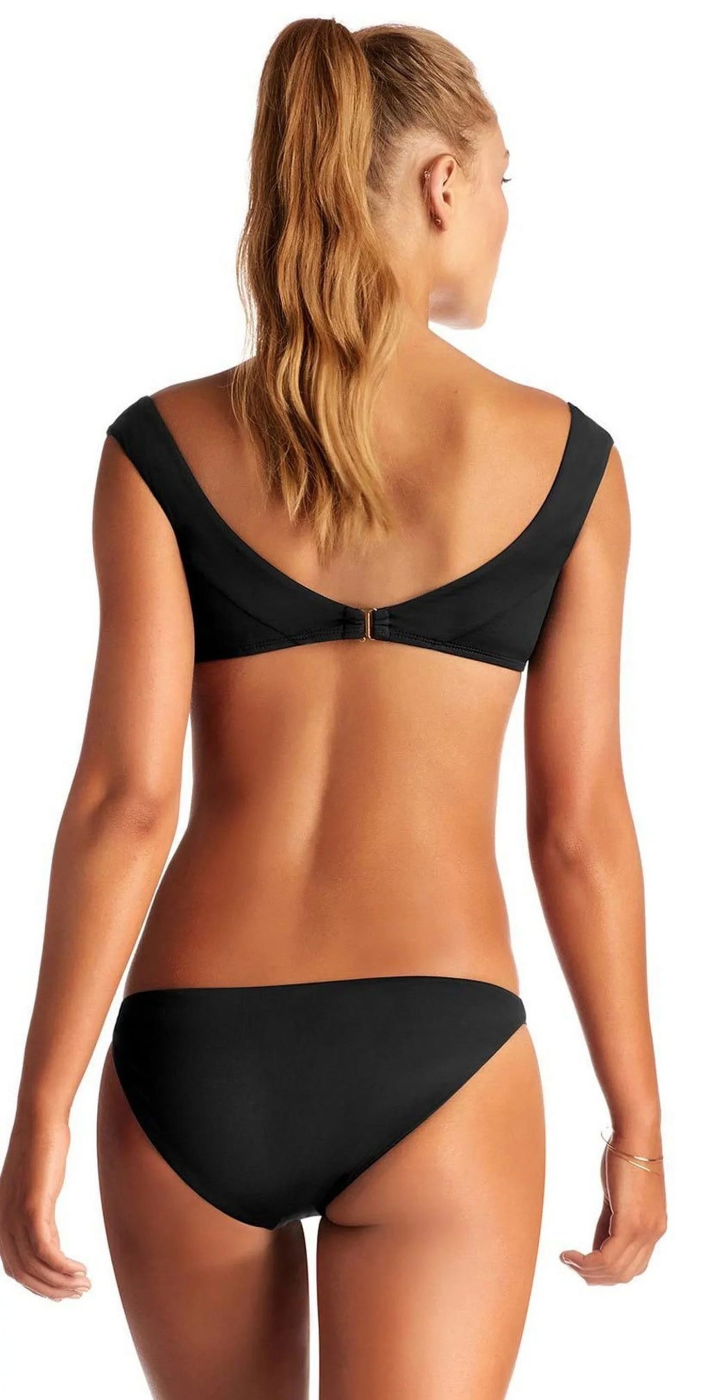 Vitamin A Womens Luciana Printed Hipster Swim Bottom Separates