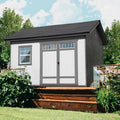 Handy Home Products Timber 10 ft. x 12 ft. Timber Storage Shed (with Floor)