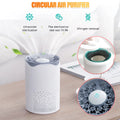 Tangnade humidifier humidifier Portable Home Desktop USB Air Disinfection Machine Air Purifier White