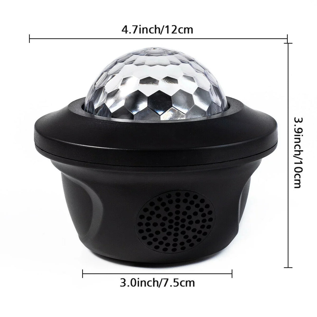 Bluetooth Speaker RGB LED Stage Light Strobe Disco Party DJ Ball Lamp W/ Remote