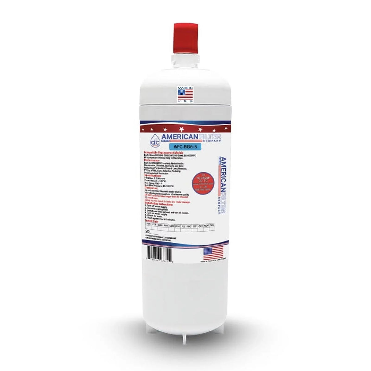 AFC Brand , Water Filter , Model # AFC-APH3-2 , Compatible with 3M® 3MDW301 - 1 Filters - Made in U.S.A.