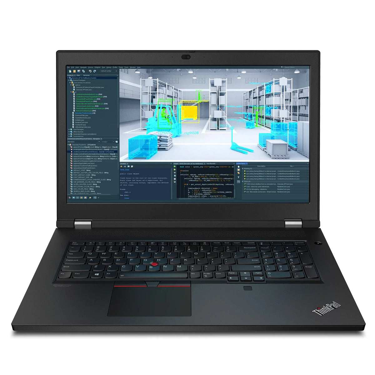 Lenovo ThinkPad P17 Laptop, 17.3" FHD IPS 300 nits, i7-10750H, Quadro, 32GB, 1TB