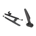 Tnarru Kayak Rudder Kayak Foot Pegs Boat Tail Watercraft Rudder with Foot Brace Pedals for Fishing Boat Canoeing Marine Accessories