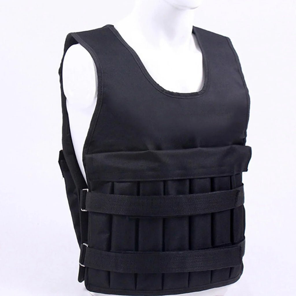 AMLESO Loading Vest Exercise Jacket for Boxing Running Gym Fitness 8 Pockets Exercise Slim Arrangement Strength Training Body Weight Vest