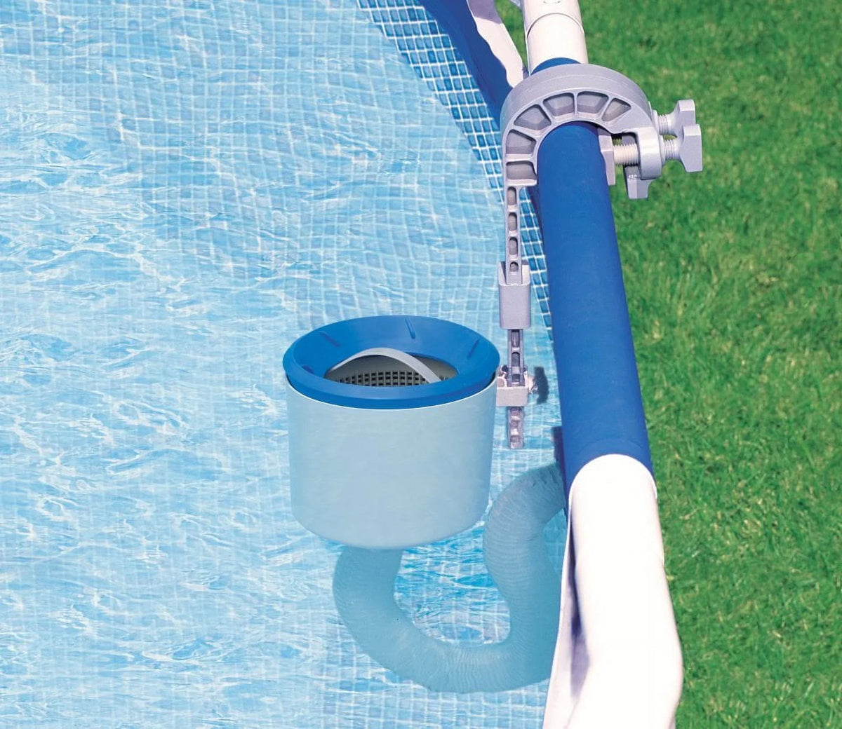 Intex Above Ground Pool Sand Filter Pump Bundled w/ Intex Automatic Skimmer