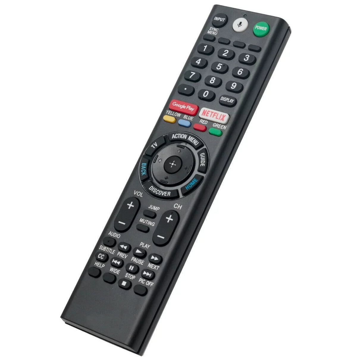 New RMF-TX201U Voice Replace Remote for Sony TV XBR-55A1E XBR-65A1E XBR-75Z9D