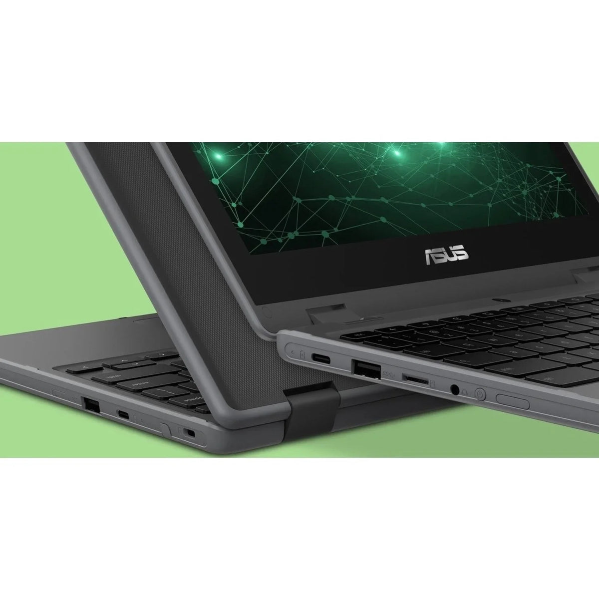 Asus Chromebook Flip 11.6" Touchscreen, Intel Celeron N5100, 64GB SSD, ChromeOS, CR1100FKA-YZ184T
