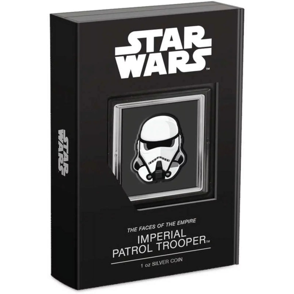 Star Wars Imperial Patrol Trooper Silver Proof 2022 Niue COA SKU:OPC17
