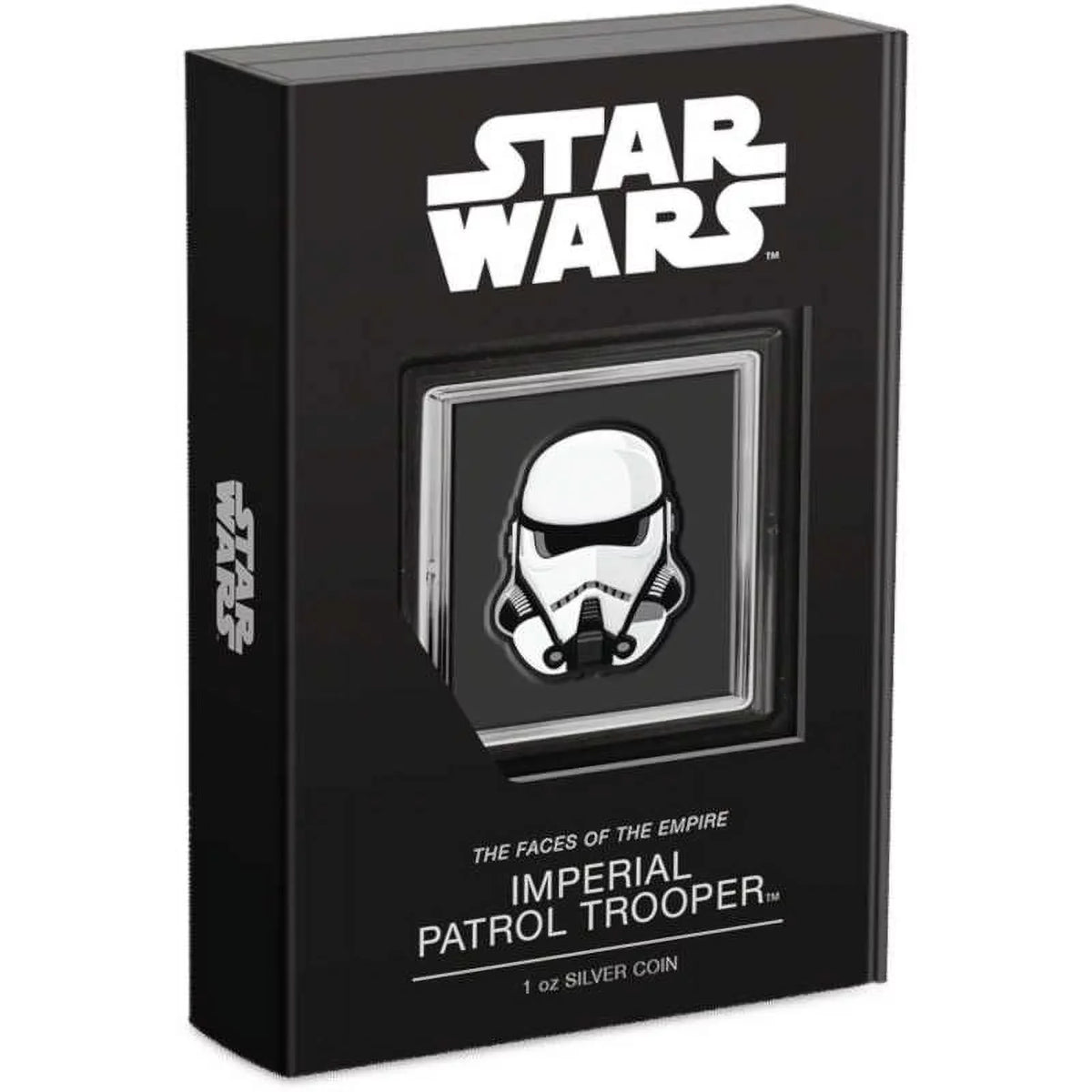 Star Wars Imperial Patrol Trooper Silver Proof 2022 Niue COA SKU:OPC17