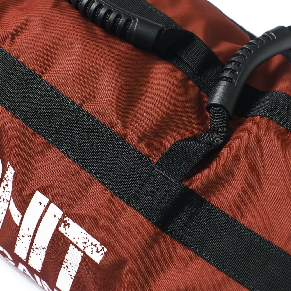 FITSHIT Heavy Duty Red Medium Sandbag for Fitness Workout. Excellent for Weightlifting, Powerlifting, Bodybuilding, Training, and Gym Workouts {sand not included}