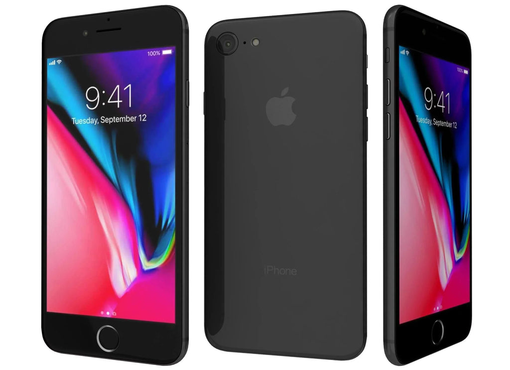 Restored Apple iPhone 8 Space Gray 4.7", 64 gb, GSM Unlocked Locked to AT&T TMobile Cricket (Refurbished)