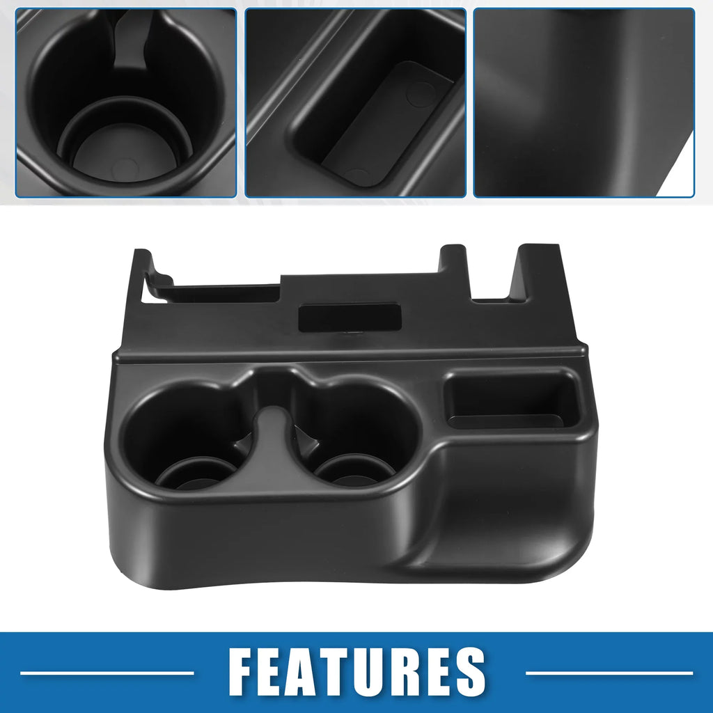 Unique Bargains Center Console Tray Box Cup Holder SS281AZAA 41019 for Dodge for Ram 1500 2500 3500 1999 2000 2001
