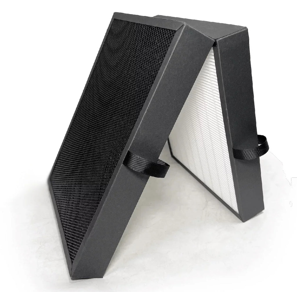 Nispira F7400 Protect 7400 SmartFilter Replacement 3-in-1 HEPA Activated Carbon Foldable | Compatible with Blueair Protect 7470i, 7410i Air Purifier | Remove Smoke, Dust, Chemical Smell | 3 Pack