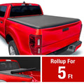 MaxMate Soft Roll-up Truck Bed Tonneau Shield Compatible with 2019-2024 Ford Ranger | 5' (61") Bed | TCF169066