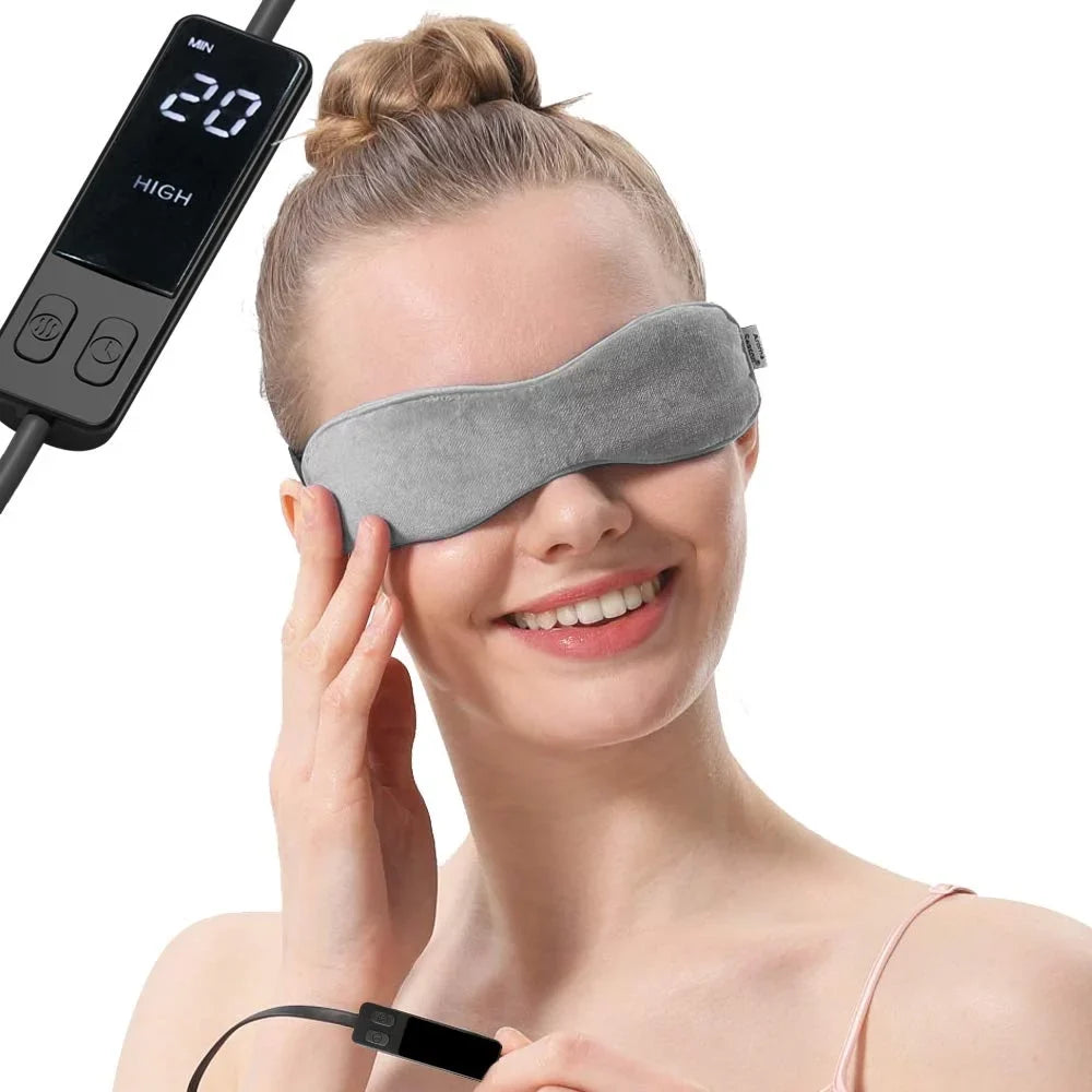 Aroma Season Heated Eye Mask Moist Treatment Warm Therapy to Unclog Glands, Relieve Dry Eye Syndrome