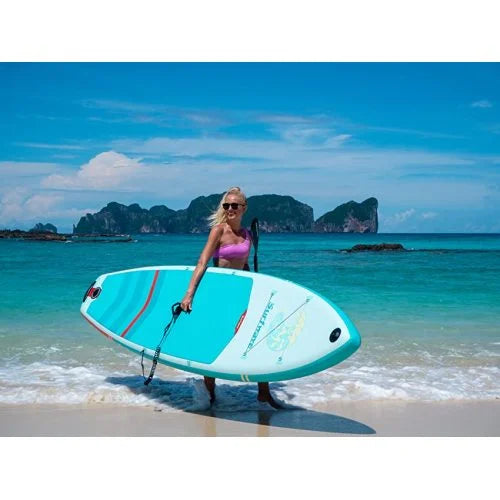 Inflatable Stand Up Paddle Boards 10'8''*33"*6" With Premium SUP Accessories & Backpack, Leash, Paddle, Hand Pump,Wide Stance, Non-Slip Relaxation Deck for Youth & Adults