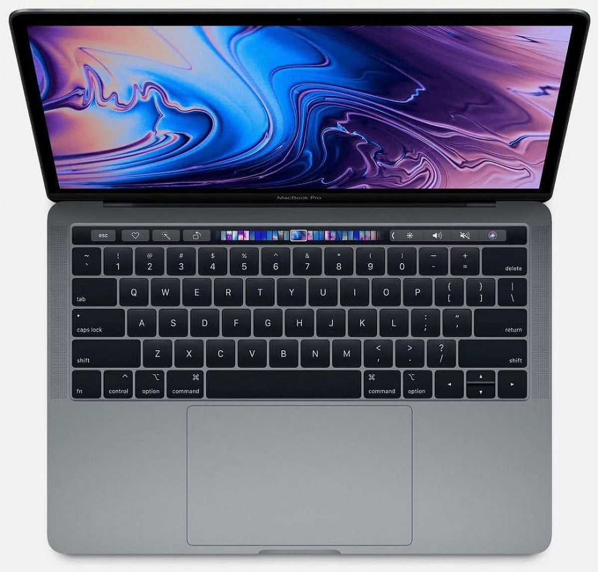Pre-Owned MacBook Pro Tach bar2017 13" 3.1GHz i5 16 GB RAM 512 GB SSD, Case and Apple Wireless Mouse, Mac OS Monterey, (Refurbished: Like New)
