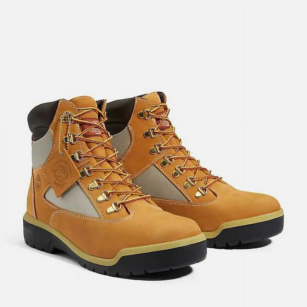 Timberland Field Boot 6 Inch F/L Mens Shoes Size 13, Color: Wheat Nubuck