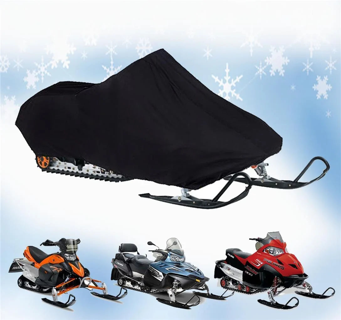 200 Denier Storage Snowmobile Enclosure Compatible for the 2005-2007 Ski Doo Bombardier Model GSX FAN 550 Snowmachine Sled. All Black.