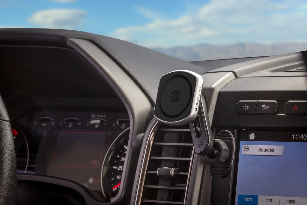 Scosche MP2ODVM-SP1 MagicMount Pro 2 Dash/Vent 4-in-1 Car Magnetic Phone Mount Kit
