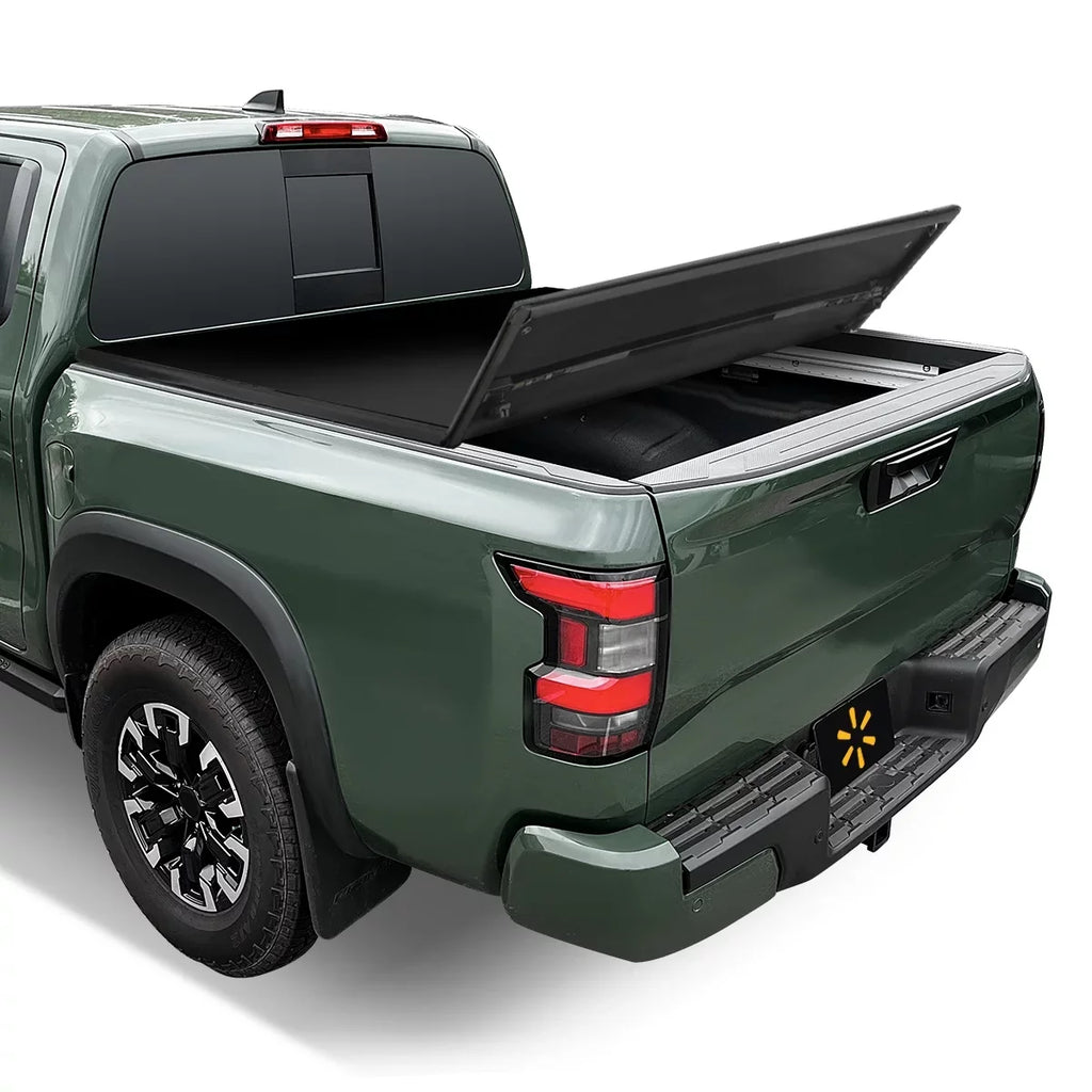 Auto Drive Soft Tri Fold Truck Bed Tonneau Protection Fits 2005 - 2023 Nissan Frontier 4' 11" Bed (58.6")