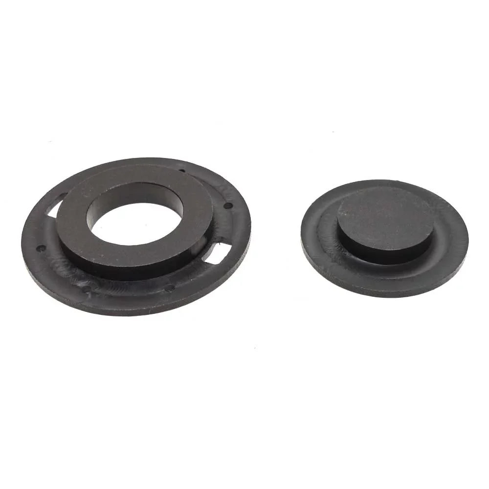Lowe Boat Deck Plate 2128329 | Ski Pylon 2 1/2 Inch Black Starboard