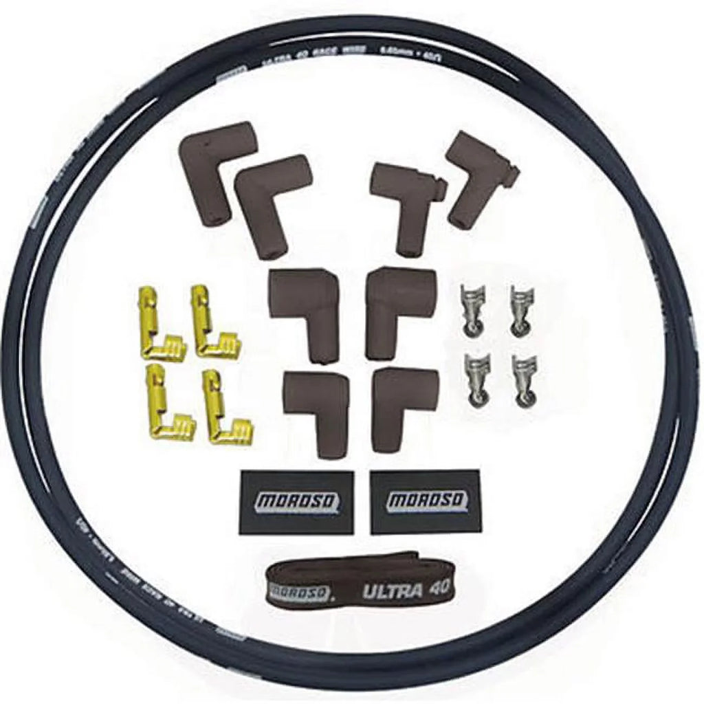 Moroso M28-73241 Ultra 40 Sleeved Coil Wire Replacement Kit