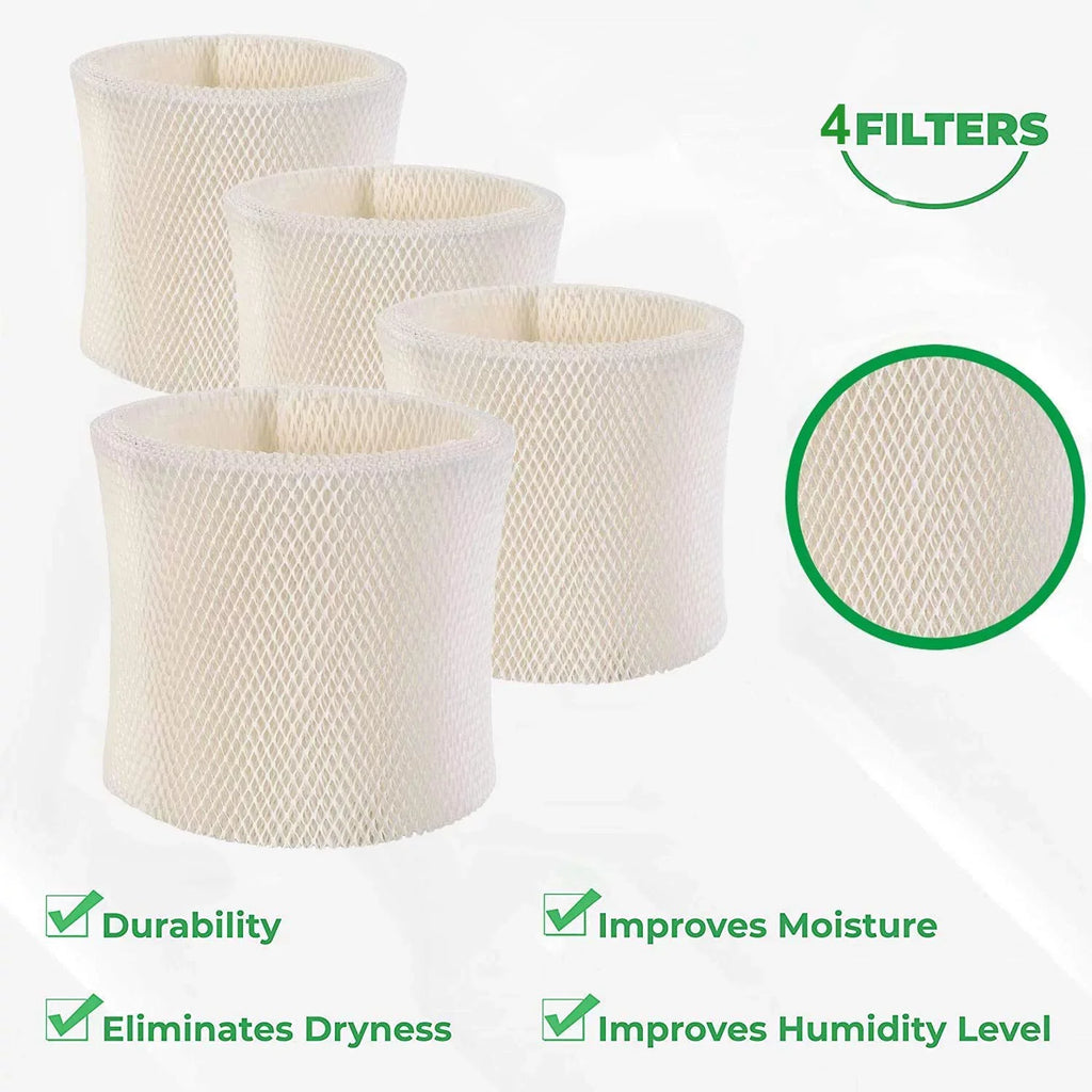 ITidyHome 4-Pack Replacement for Emerson MAF2 Moist air Wicking Humidifier Filter Pattern to Compatible with Emerson Part # MAF2 & Kenmore Part # 15508, Noma Part #EF2.