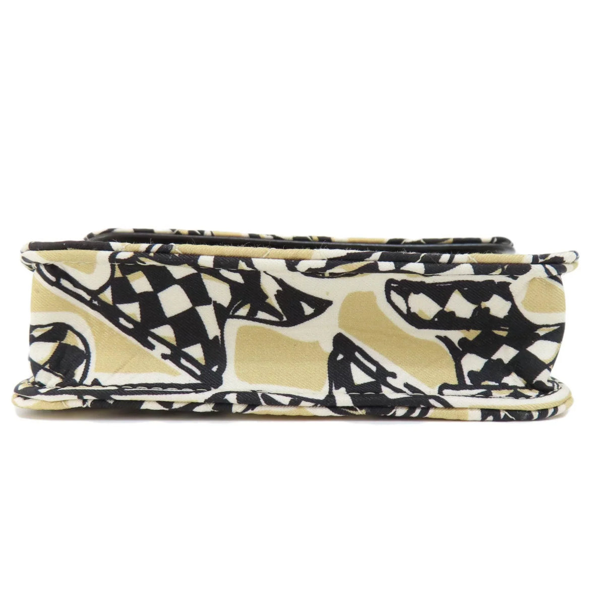 Pre-Owned Chanel Chain Shoulder Coco Mark Bag Cotton Women's CHANEL (Good)
