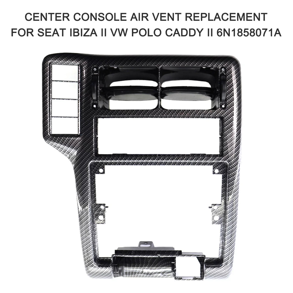 Dazzduo Air Vent,Seat Ibiza II Vent Seat Ibiza Center Console Air Console Air Vent Caddy II 6N1858071A Air Vent Seat II