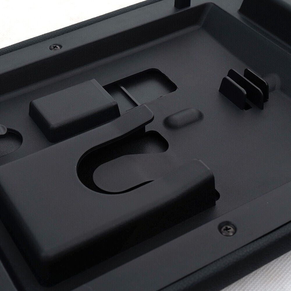 Teledu Center Console Arm Rest Lid Shield Fit For F150 2009-2014 Ford F-150 Black New