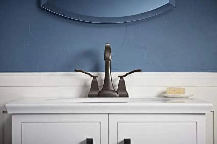 KOHLER RIDGEPORT CENTERSET FAUCET 1PREC30997-4D-BL-AA - BLACK