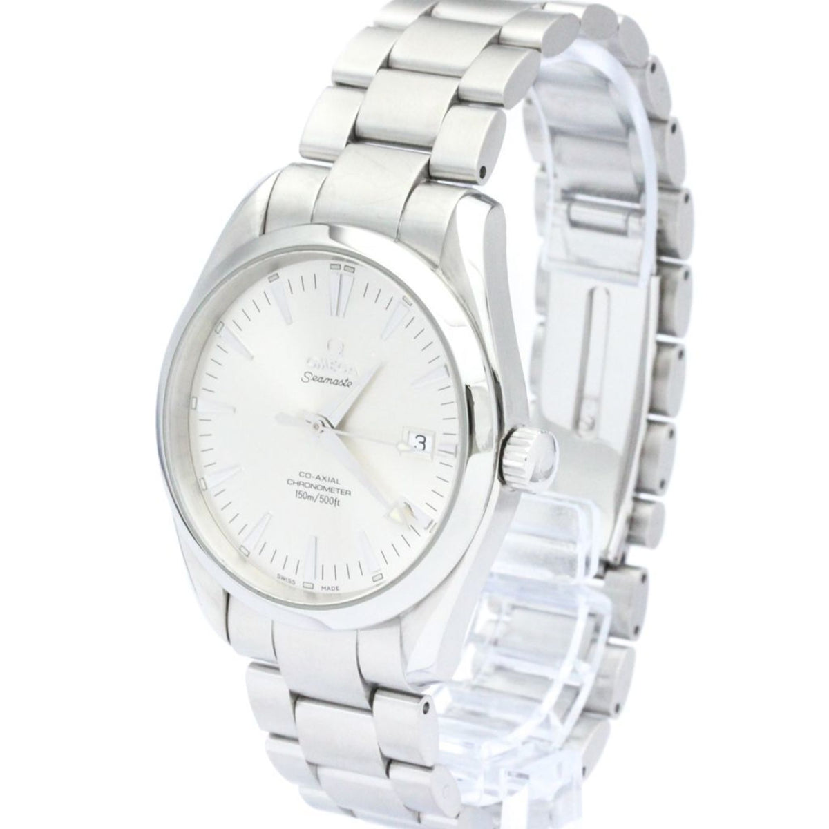 Pre-Owned Polished OMEGA Seamaster Aqua Terra Co-Axial Automatic Watch 2503.30 BF560296 (Good)