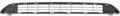 RAV4 16-18 FRONT BUMPER GRILLE, Upper, Textured Black, w/o Front View Camera, (Exc. SE Model) - CAPA