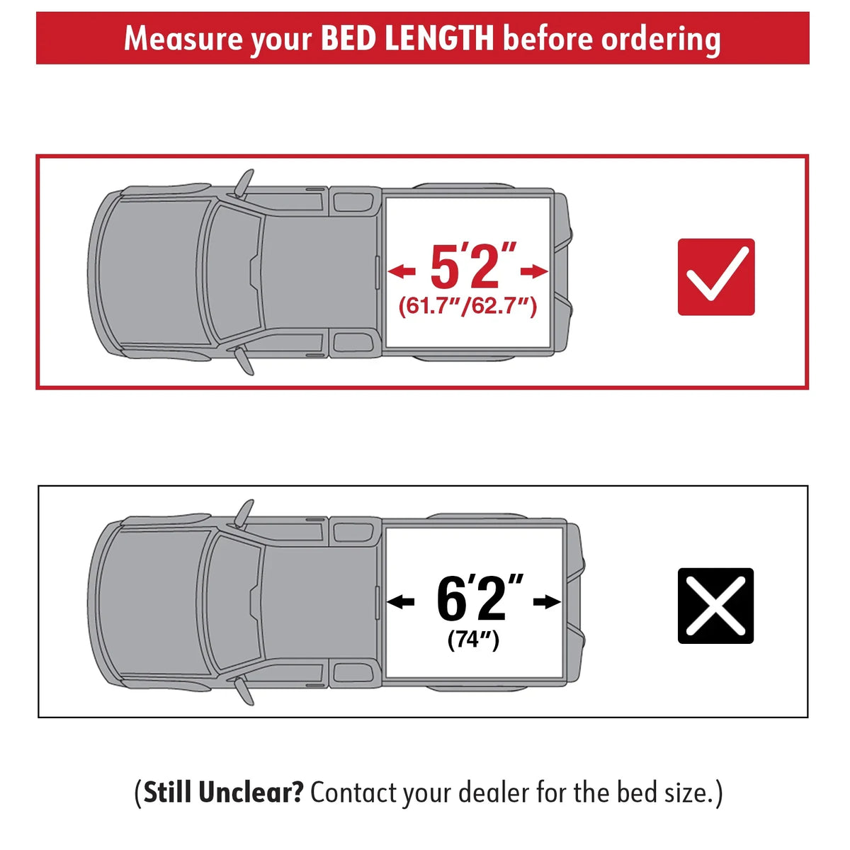 MaxMate Soft Roll-up Truck Bed Tonneau Shield Compatible with 2019-2024 Ford Ranger | 5' (61") Bed | TCF169066