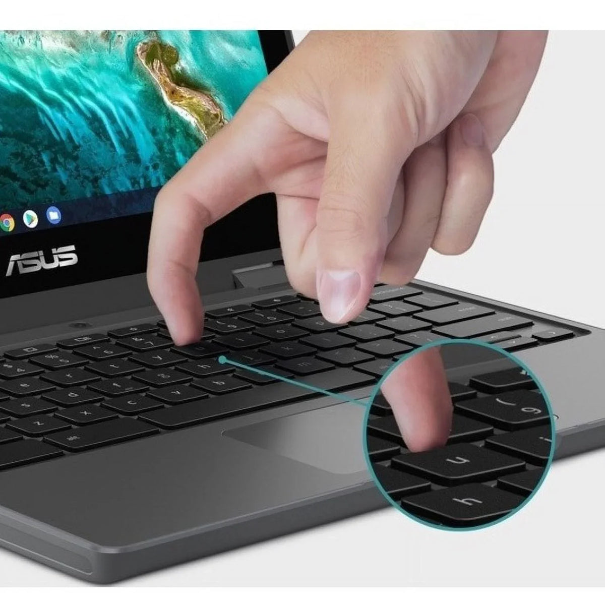 Asus Chromebook Flip 11.6" Touchscreen, Intel Celeron N5100, 64GB SSD, ChromeOS, CR1100FKA-YZ184T