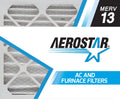 Aerostar 18x24x2 MERV 13, Pleated Air Filter, 18x24x2, Box of 6, Made in the USA