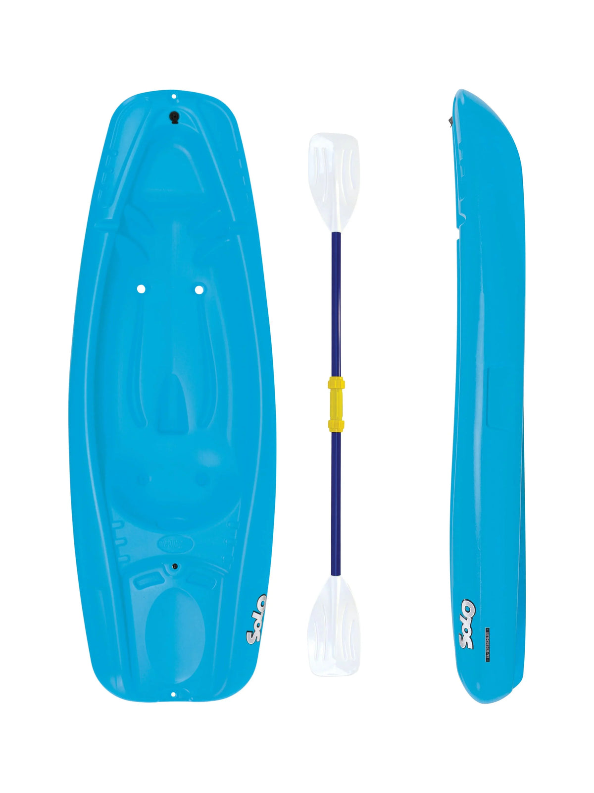 Pelican - Solo Youth Kayak with Paddle - 6ft - Blue